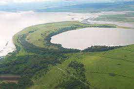 A view of Crescent Island Game Sanctuary